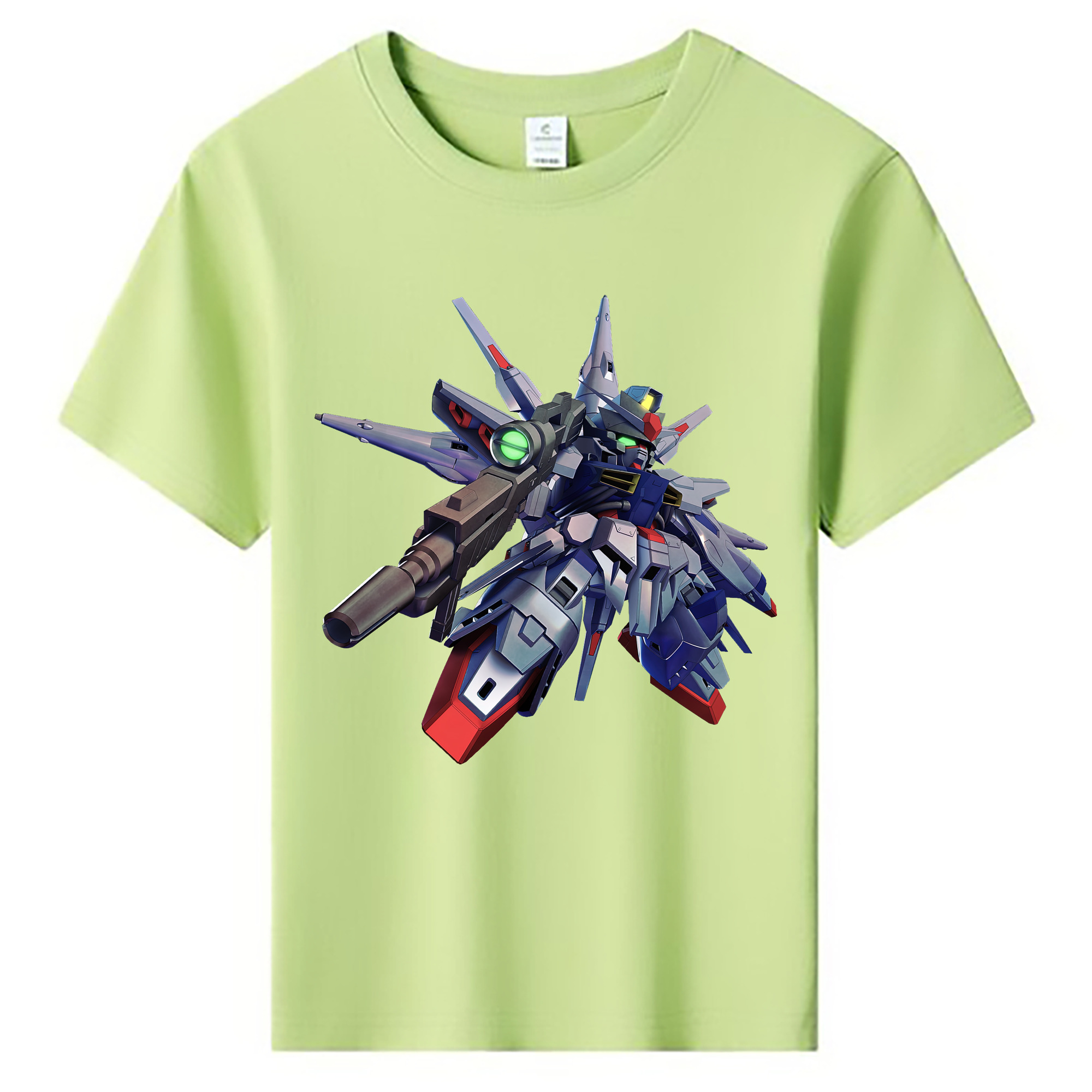 （画像用） 機動戦士ガンダム Mobile Suit Gundam 綿100％キッズTシャツ（フロントプリント）
